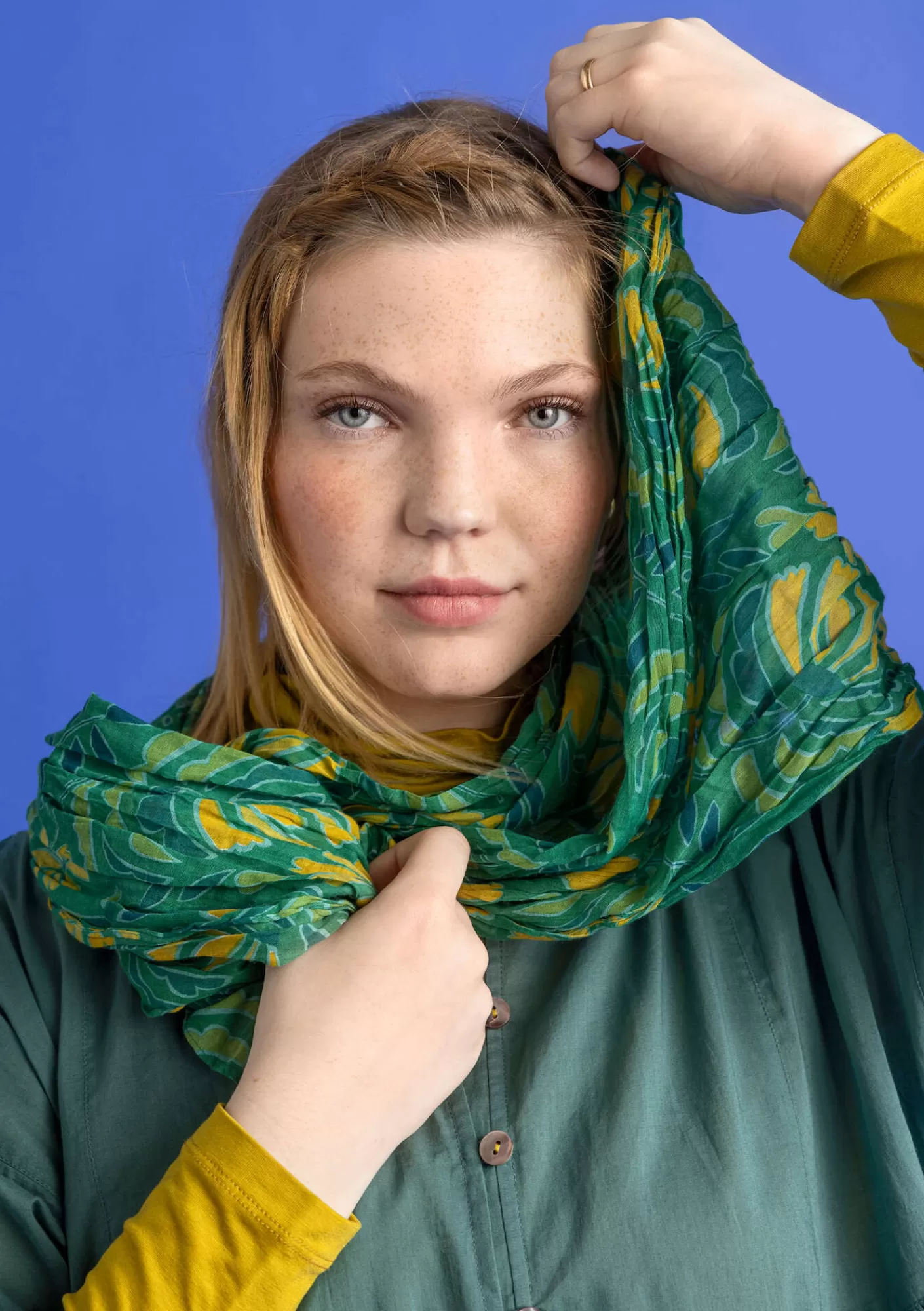 Gudrun Sjödén Huivi ”Hedda” ekopuuvillaa- Asusteet