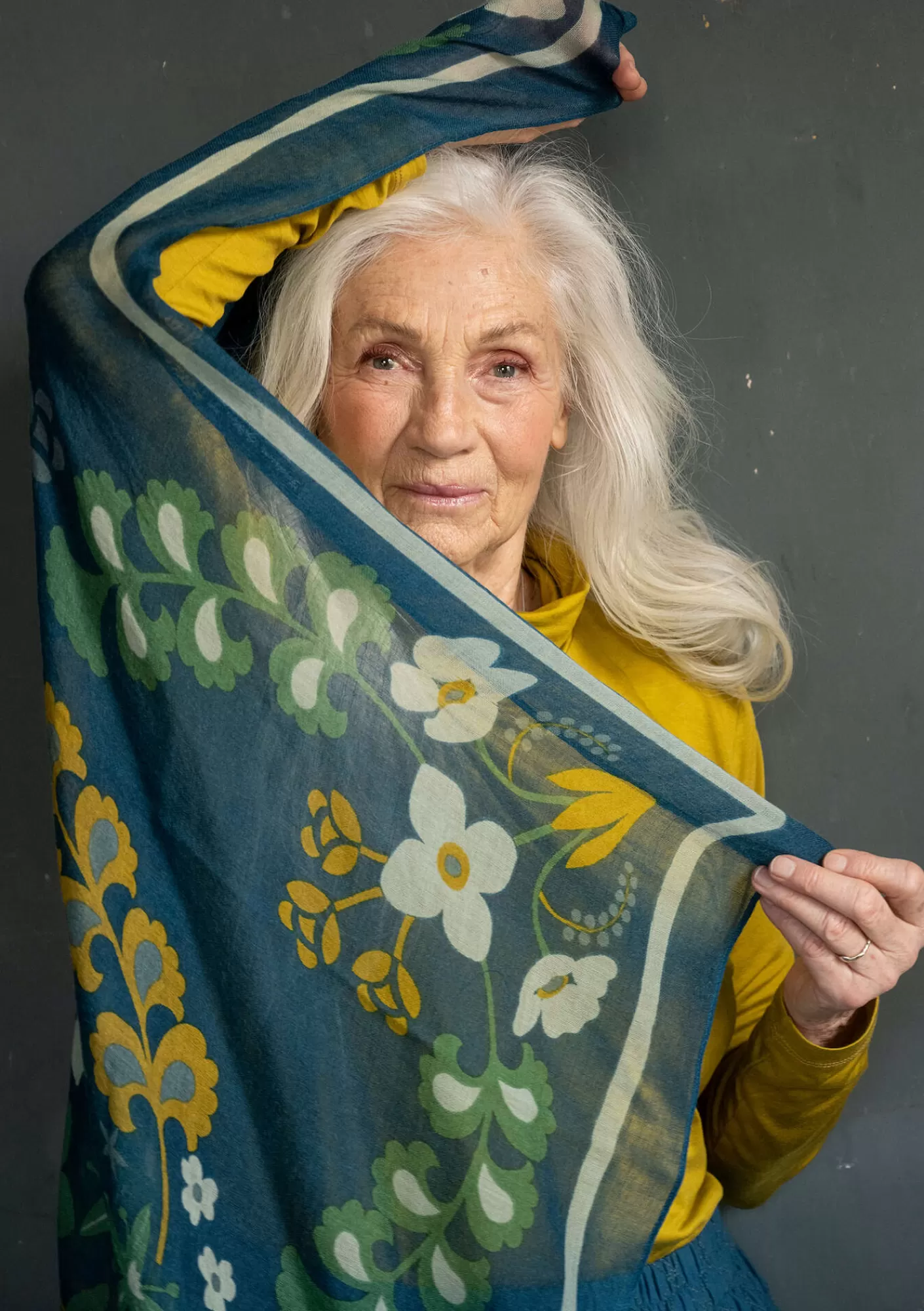 Gudrun Sjödén Huivi "Katla" villaa- Asusteet