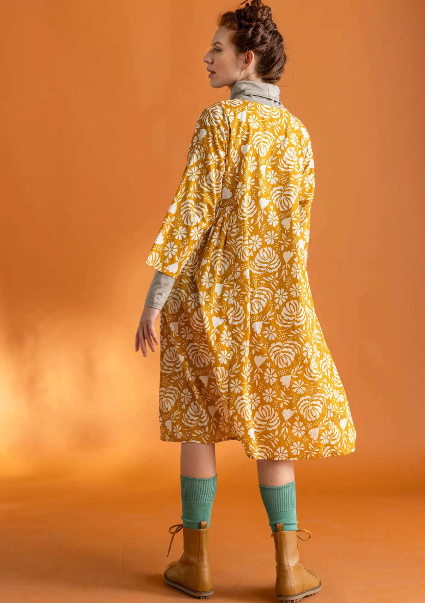 Gudrun Sjödén Kangasmekko ”Hedda” ekopuuvillaa- Mekot