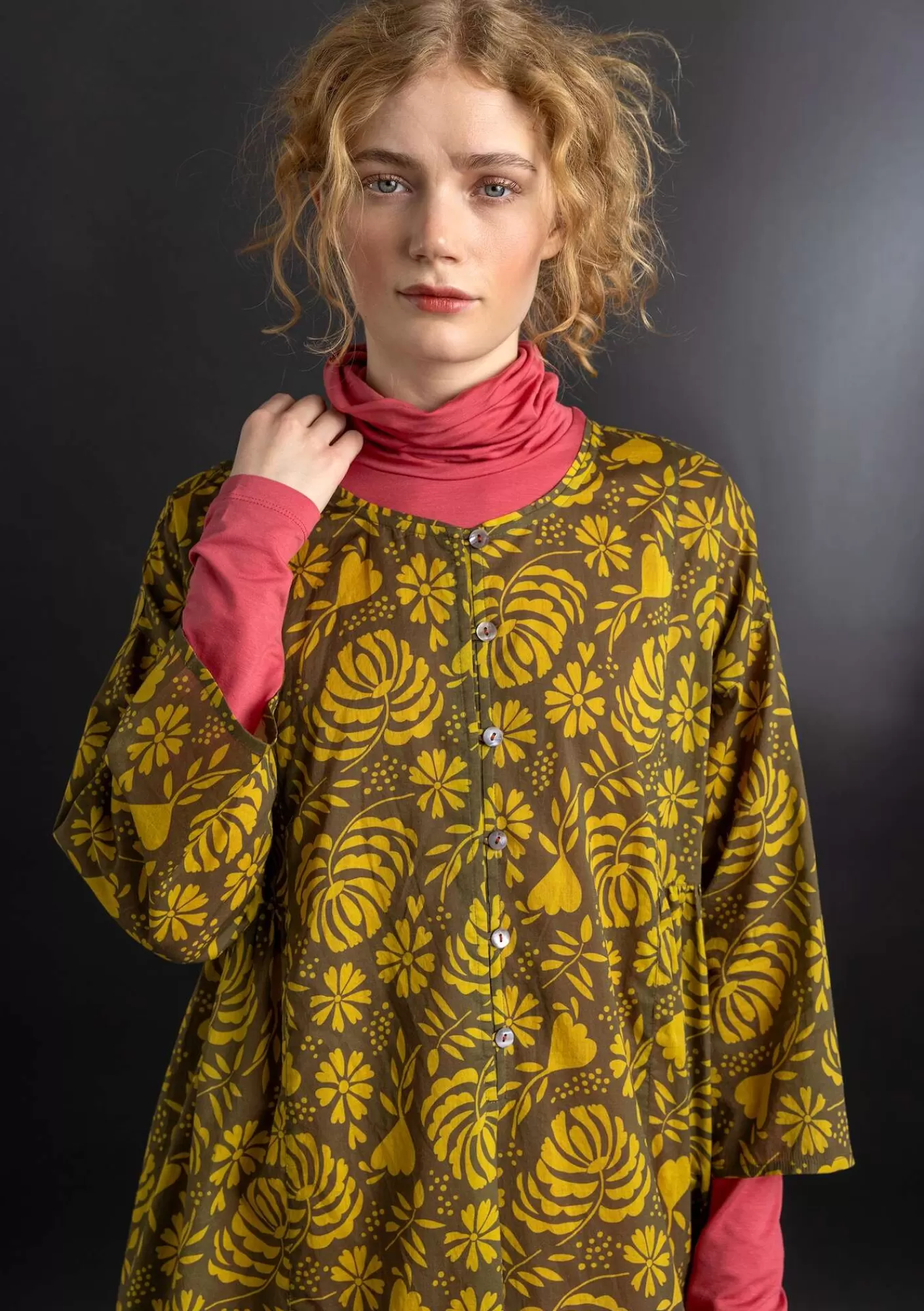 Gudrun Sjödén Kangasmekko ”Hedda” ekopuuvillaa- Mekot