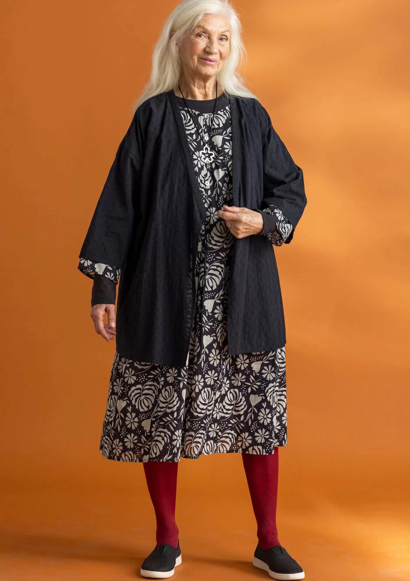 Gudrun Sjödén Kangasmekko ”Hedda” ekopuuvillaa- Mekot