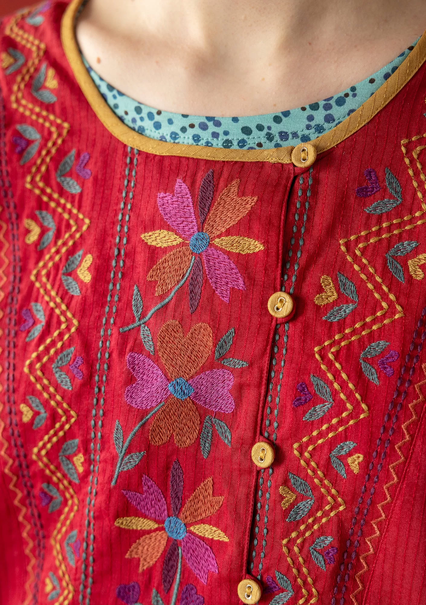 Gudrun Sjödén Kangastunika "Wanja" ekopuuvillaa- Tunikoita