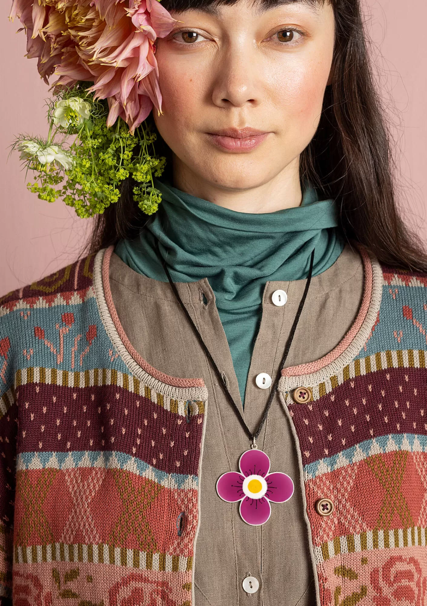 Gudrun Sjödén Kaulakoru "Ulla" hopeaa- Asusteet