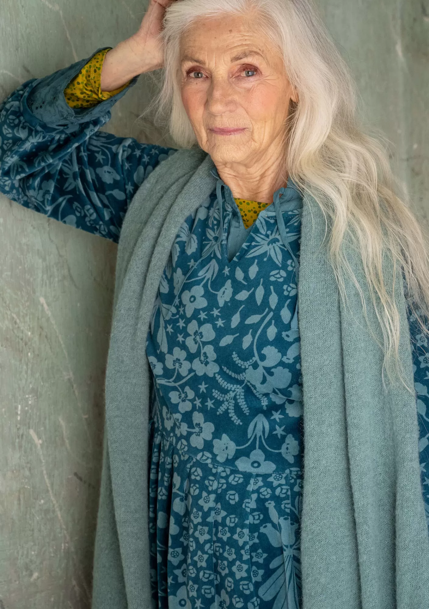 Gudrun Sjödén Neulekaulahuivi alpakkasekoitetta- Asusteet
