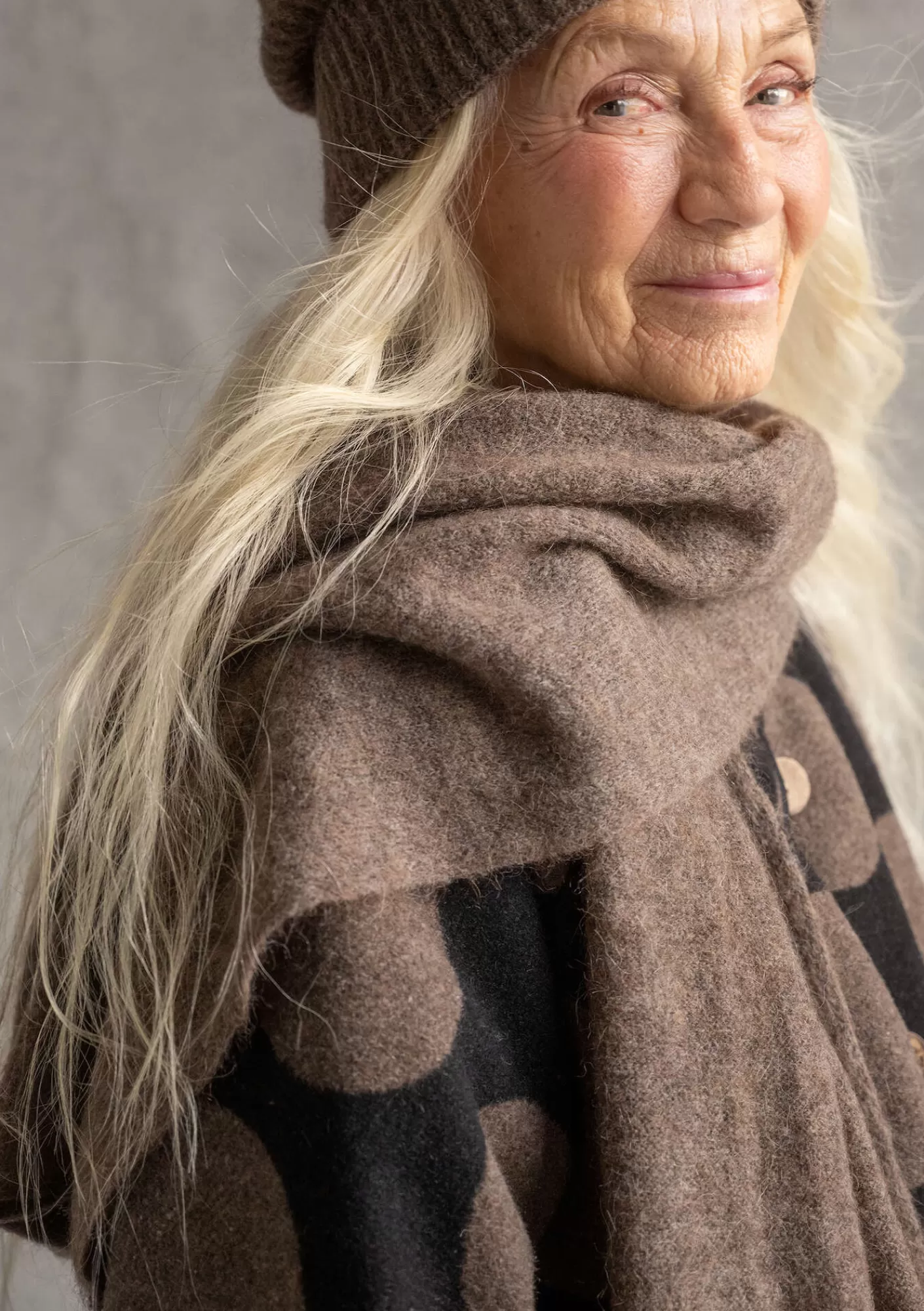 Gudrun Sjödén Neulekaulahuivi alpakkasekoitetta- Asusteet