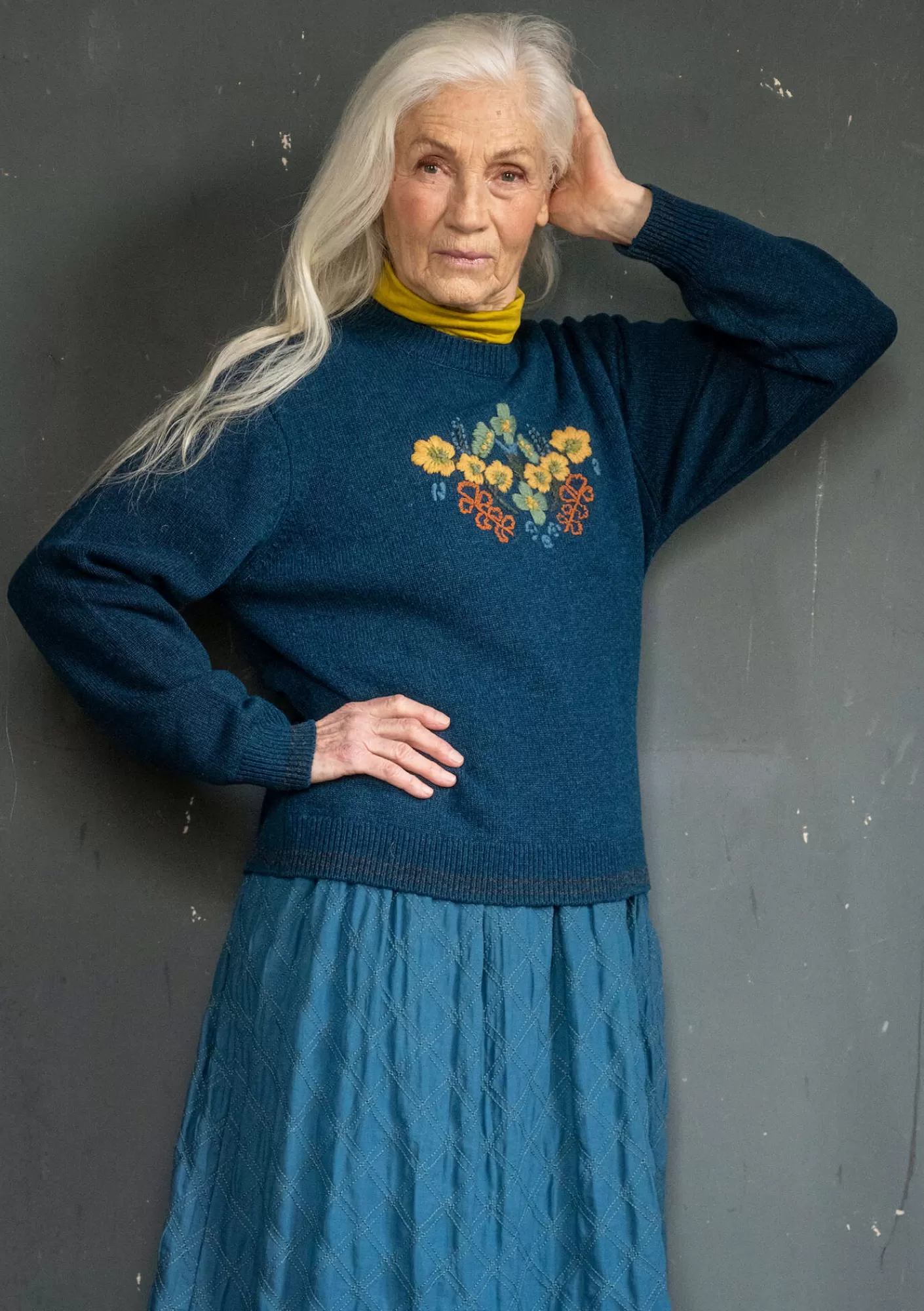 Gudrun Sjödén Neulepusero "Emelia" kierrätettyä villaa- Topit & Puserot