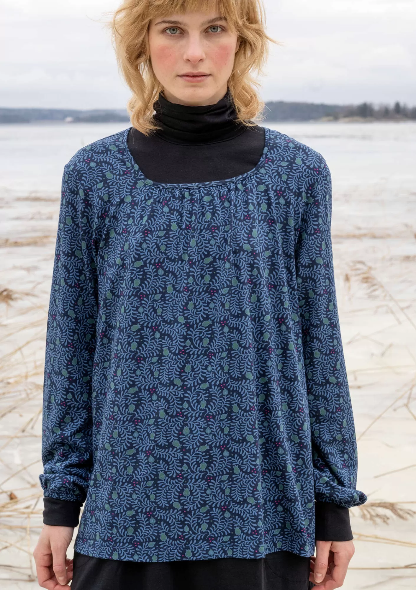 Gudrun Sjödén Pusero ”Aurora” ekopuuvillaa/modaalia/elastaania- Topit & Puserot