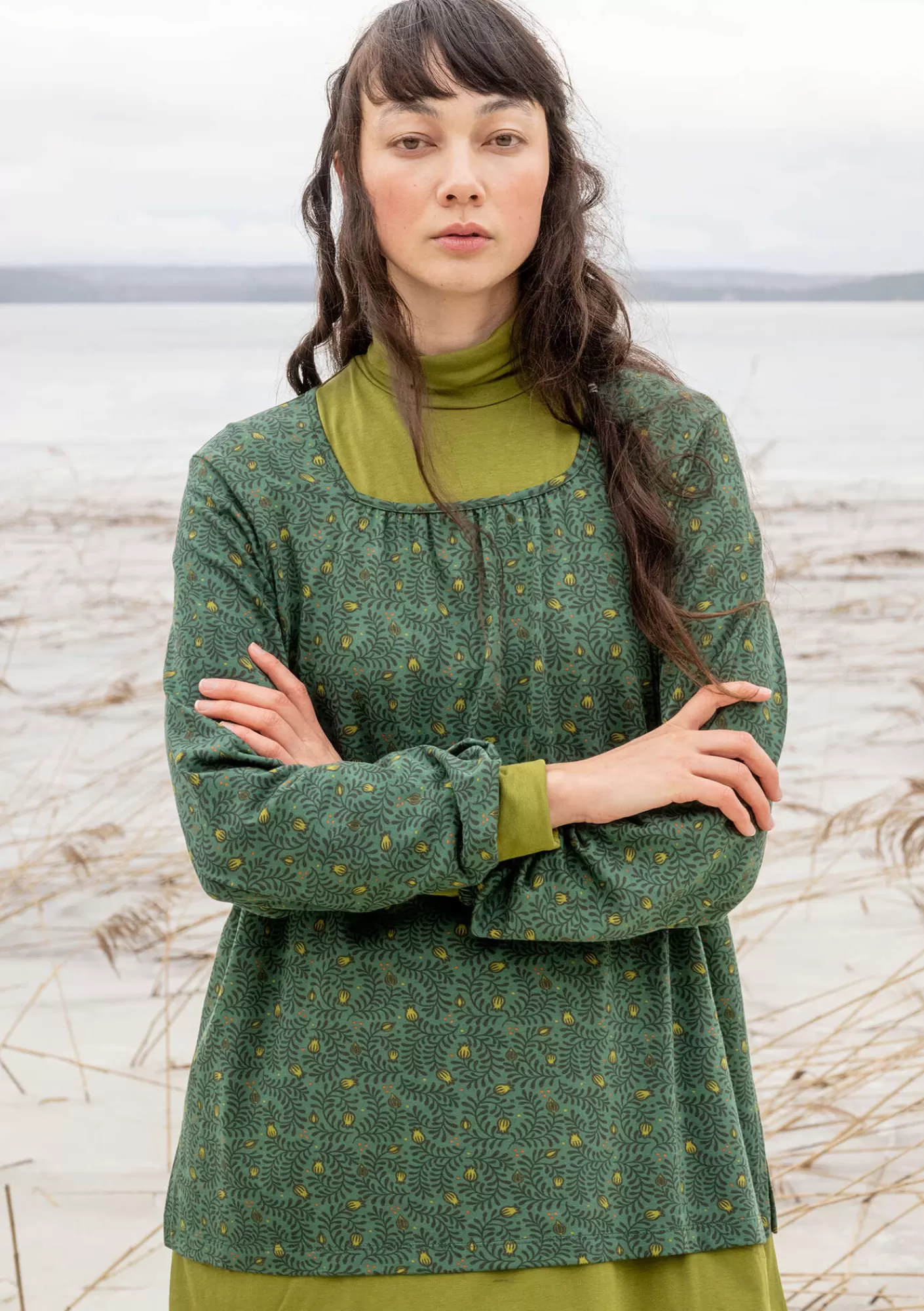 Gudrun Sjödén Pusero ”Aurora” ekopuuvillaa/modaalia/elastaania- Topit & Puserot