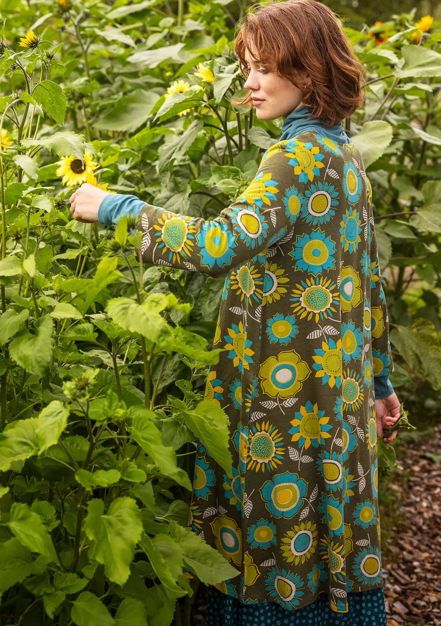 Gudrun Sjödén Sunflower-trikoomekko lyocellia ja elastaania- Mekot