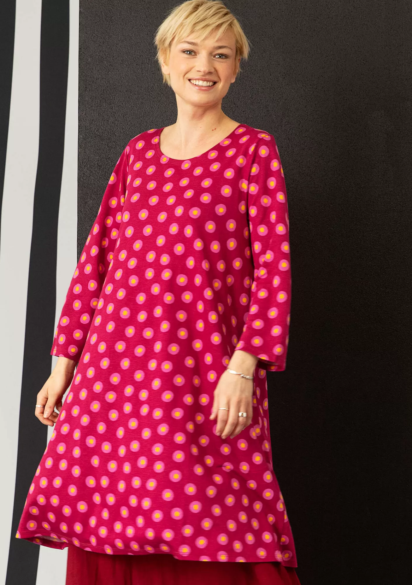 Gudrun Sjödén Trikoomekko "Nicole" ekopuuvillaa ja modaalia- Mekot