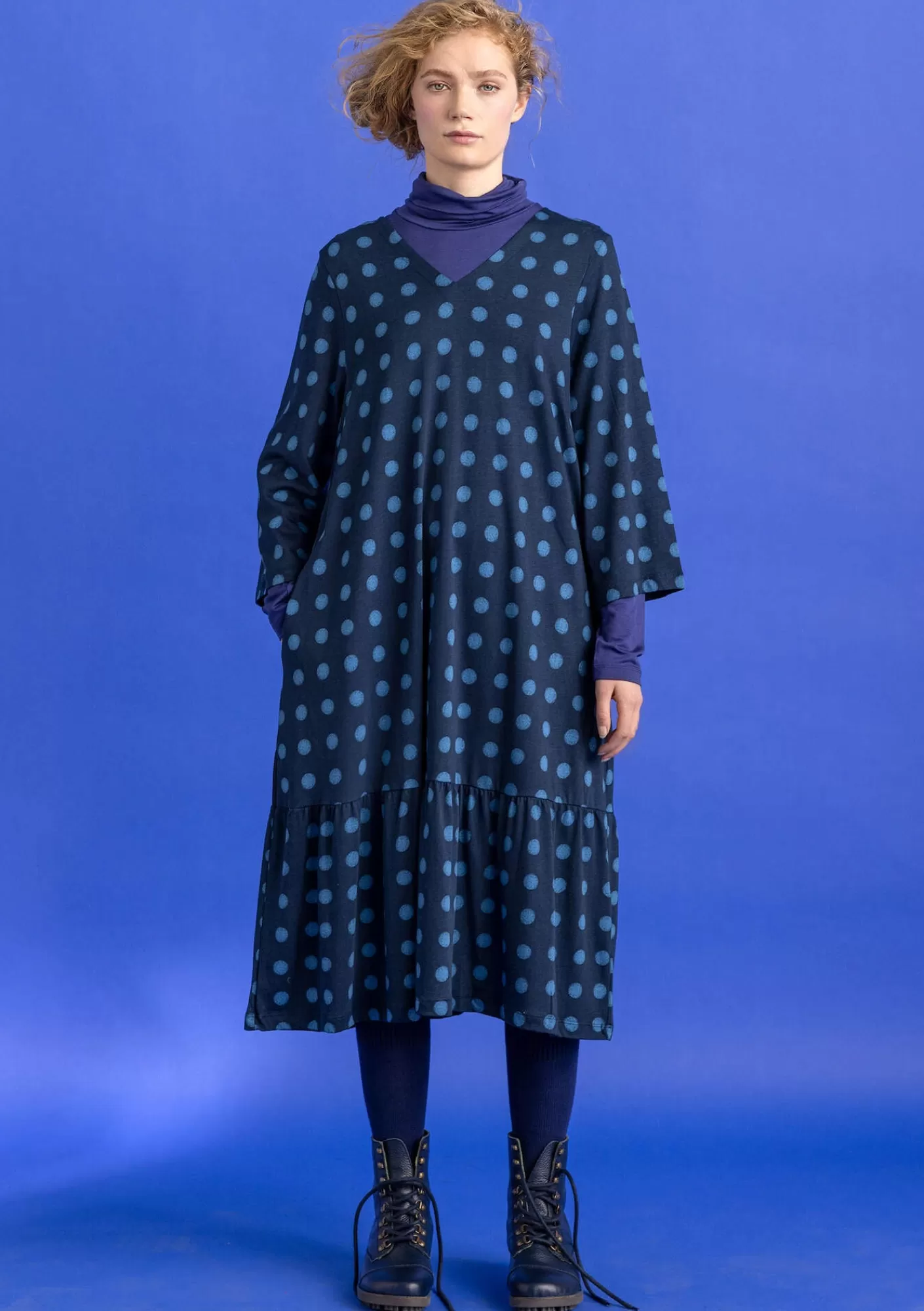 Gudrun Sjödén Trikoomekko ”Tyra” ekopuuvillaa/modaalia- Mekot