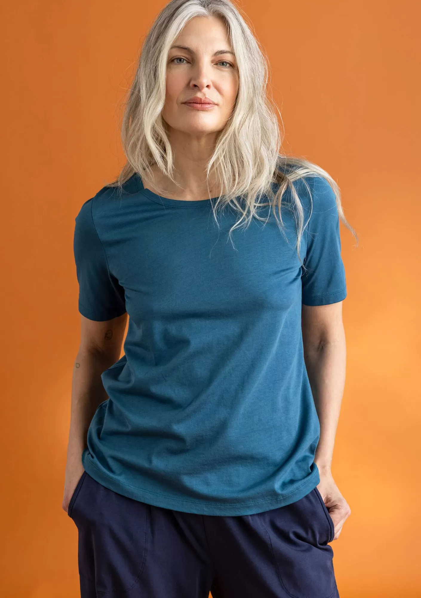 Gudrun Sjödén Trikoopusero ”Tyra” ekopuuvillaa/modaalia- Topit & Puserot